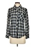 Rails 100% Rayon Plaid Green Long Sleeve Button-Down Shirt Size XS - photo 1