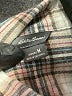 Eddie Bauer 100% Cotton Plaid Gray Long Sleeve Button-Down Shirt Size M - photo 7
