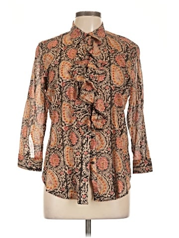 Lauren by Ralph Lauren 3/4 Sleeve Blouse (view 1)
