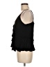 Parker 100% Rayon Black Sleeveless Blouse Size M - photo 5