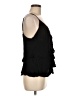 Parker 100% Rayon Black Sleeveless Blouse Size M - photo 4