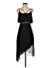 BCBGeneration 100% Polyester Black Cocktail Dress Size 0 - photo 1
