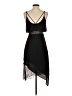 BCBGeneration 100% Polyester Black Cocktail Dress Size 0 - photo 2