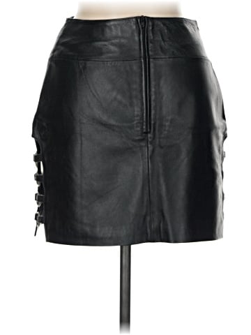 Wilsons Leather Faux Leather Skirt (view 2)