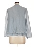 Unbranded Gray Long Sleeve Blouse Size 12 - photo 2