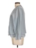 Unbranded Gray Long Sleeve Blouse Size 12 - photo 5