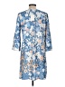 Unbranded Print Blue Casual Dress Size M - photo 2