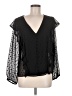 Zara Black 3/4 Sleeve Blouse Size M - photo 1
