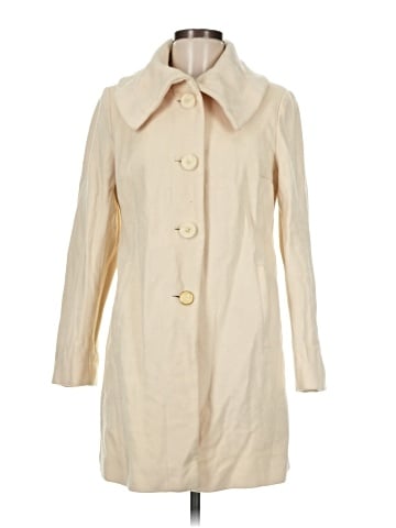 Anne Klein Wool Coat (view 1)