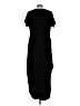 Unbranded Solid Black Casual Dress Size L - photo 2