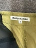 Reformation 100% Tencel Lyocell Green Gold Khakis Size 6 - photo 7