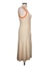 Sandro 100% Viscose Color Block Tan Casual Dress Size L - photo 4