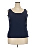 Talbots Blue Tank Top Size 2X - photo 1
