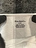 Gerber Solid White Short Sleeve Onesie Size 6-9 mo - photo 3