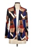 Avital Color Block Brown Cardigan Size M - photo 1