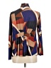 Avital Color Block Brown Cardigan Size M - photo 2