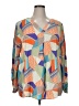Haptics Orange Long Sleeve Blouse Size XL (estimated) - photo 1