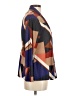 Avital Color Block Brown Cardigan Size M - photo 4