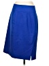J.Crew Solid Blue Formal Skirt Size 4 - photo 2