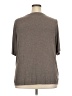 Apt. 9 Gray Short Sleeve Top Size 2X - photo 2