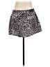 PacSun 100% Cotton Animal Print Brown Denim Skirt Size 26 waist - photo 2