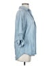 Sam Edelman 100% Tencel Blue Long Sleeve Polo Size S - photo 4