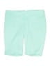 SOHO Apparel Ltd Solid Teal Shorts Size 16 - photo 1