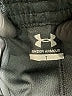 Under Armour 100% Polyester Graphic Black Athletic Shorts Size 7 - photo 3