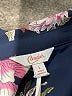 Candie's Floral Blue Long Sleeve Blouse Size L - photo 7