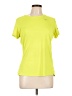 Nike 100% Recycled Polyester Yellow Active T-Shirt Size L - photo 1