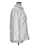 L.L.Bean 100% Cotton Stripes White Silver Long Sleeve Button-Down Shirt Size XL - photo 4