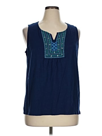 St. John's Bay Sleeveless T-Shirt (view 1)