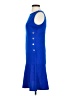 En Focus Studio 100% Polyester Blue Casual Dress Size 4 - photo 5