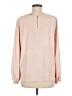 Ann Taylor LOFT 100% Polyester Pink Long Sleeve Blouse Size M - photo 2