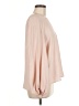 Ann Taylor LOFT 100% Polyester Pink Long Sleeve Blouse Size M - photo 4