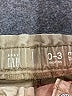 Baby Gap 100% Cotton Tan Khaki Shorts Size 0-3 mo - photo 3