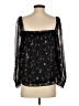 Wilfred 100% Polyester Black 3/4 Sleeve Blouse Size S - photo 2