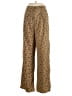 Le Lis Polka Dots Gold Casual Pants Size M - photo 1