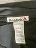 Reebok 100% Nylon Solid Black Track Jacket Size L - photo 6