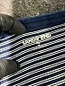 Lands' End Stripes Blue Long Sleeve Blouse Size 18 - photo 7