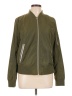 Levi's 100% Polyester Solid Green Jacket Size L - photo 1