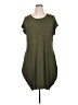 Assorted Brands Solid Green Casual Dress Size XL - photo 2