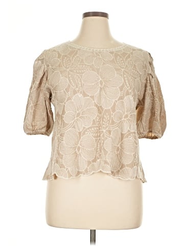 Solitaire Short Sleeve Blouse (view 1)