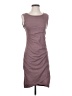 Leith Solid Gray Casual Dress Size S - photo 1