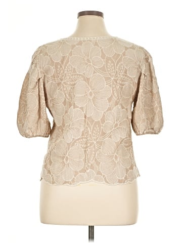 Solitaire Short Sleeve Blouse (view 2)
