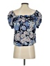J.Crew Blue Short Sleeve Blouse Size S - photo 2