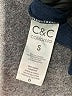 C&C California Black 3/4 Sleeve Top Size S - photo 8