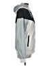 Nike 100% Polyester Color Block Gray Windbreaker Size M - photo 4