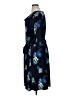 Leota Floral Multi Color Blue Casual Dress Size 14 - 16 - photo 5