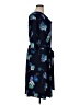 Leota Floral Multi Color Blue Casual Dress Size 14 - 16 - photo 4